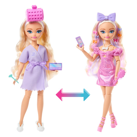 Barbie Dream Besties Get Ready With Barbie Zestaw Malibu Lalka modowa + akcesoria