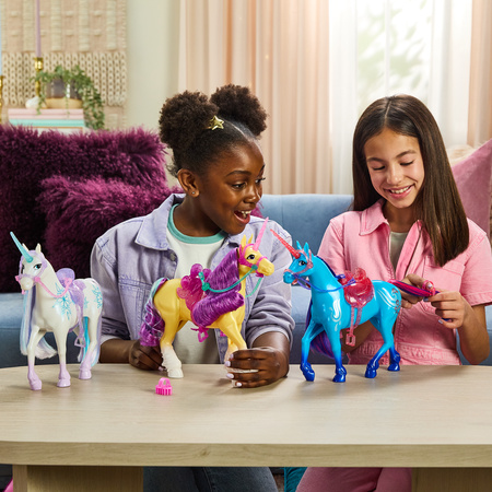 Akademia Jednorożców Zestaw Jednorożec Leaf figurka + akcesoria Unicorn Academy