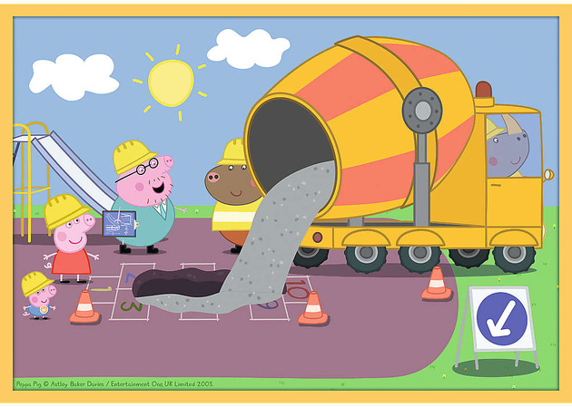 Trefl Puzzle 10w1 Poznaj Świnkę Peppę