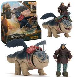 Jak Wytresować Smoka Zestaw How to Train Dragon smok Gronckle i Fishlegs