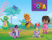 Dora Poznaje Świat Zestaw figurek fantastyczni przyjaciele 5 figurek