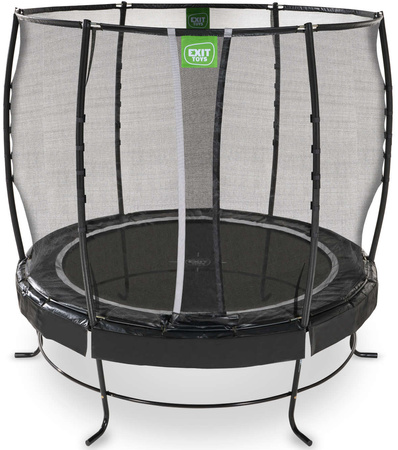 Trampolina ogrodowa z siatką zabezpieczającą Lotus Premium 253 cm czarna