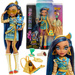 Zestaw Monster High Cleo de Nile mumia duża lalka 30 cm + akcesoria pupil ubrania Straszyceum