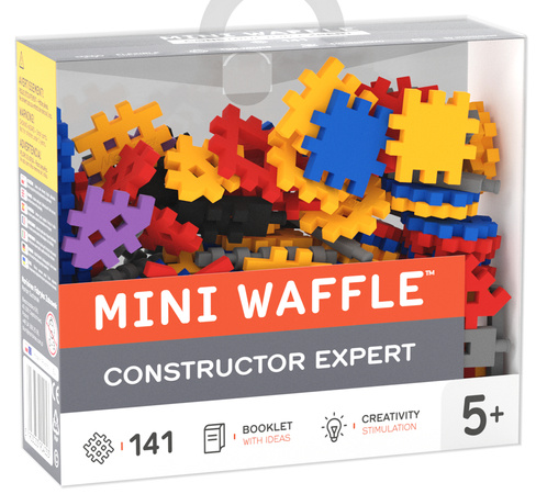 Klocki konstrukcyjne Mini Waffle Konstruktor Expert 141 elementów Marioinex