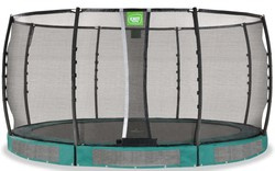 Trampolina ogrodowa Allure Premium do gruntu z siatka 427 cm zielona