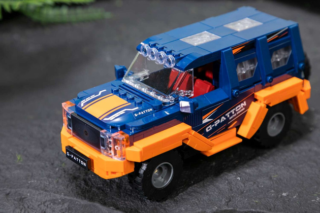 Klocki konstrukcyjne Pantasy Pojazd G-Patton GX 1:24 samochód 21 cm 422 elementy