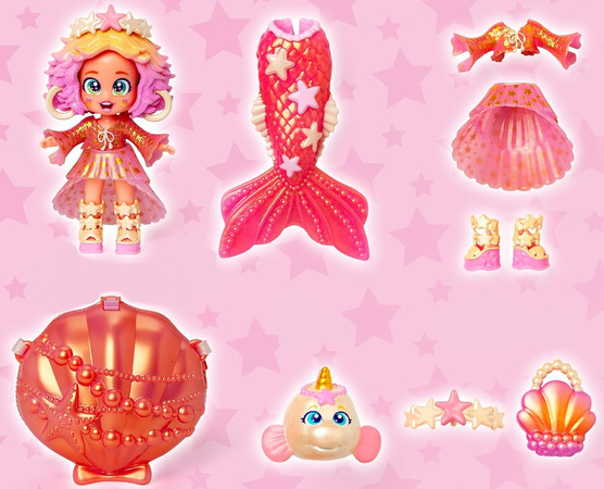 Kookyloos Sunset Fantasy Mermaid Figurka syrenka z torebką i akcesoriami