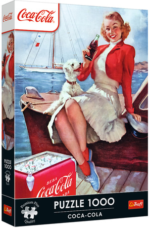 Trefl Puzzle 1000 elementów Coca-Cola Czas na przerwę