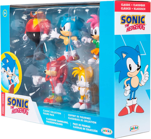 Jakks Zestaw figurek 5 postaci Sonic The Hedgehog