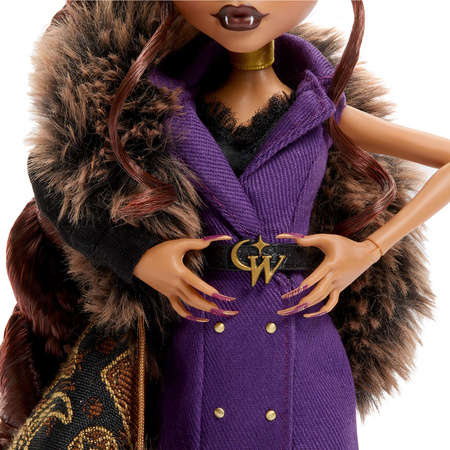 Monster High Modna Clawdeen Wolf House of Wolf kolekcjonerska lalka modowa z akcesoriami