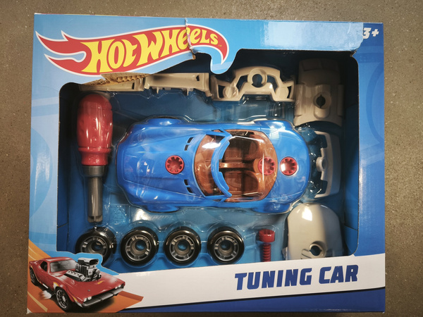 OUTLET Zestaw do tuningu Hot Wheels Auto do skręcania 2w1 Klein 8010 USZKODZONE OPAKOWANIE