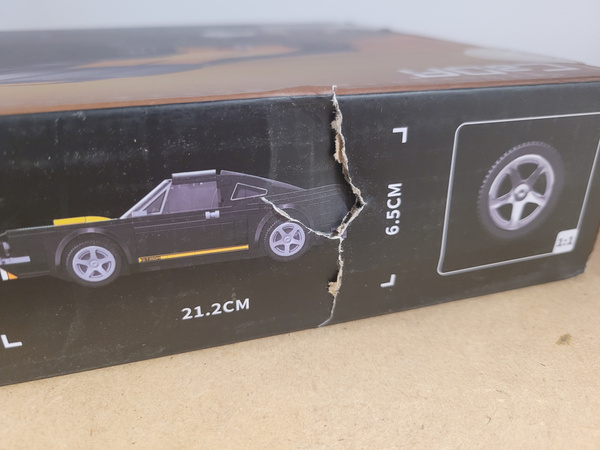 OUTLET Klocki konstrukcyjne CaDA wyścigówka Samochód sterowany Shelby GT 350H Auto sportowe 291 el. USZKODZONE OPAKOWANIE