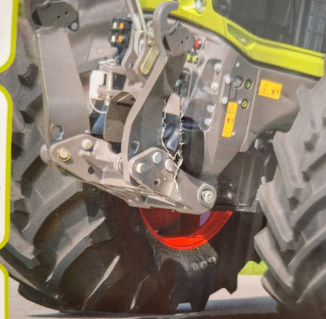 OUTLET Traktor Zdalnie sterowany RC Claas Axion 870 do bruder 1:16 Happy People USZKODZONE OPAKOWANIE