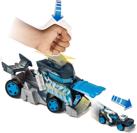 T-Racers Mix'N Race Ice Zestaw Launcher Truck Ciężarówka z wyrzutnią pojazdy