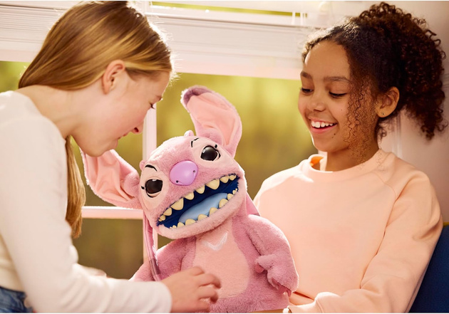 Disney Lilo&Stitch Interaktywna Maskotka Angel Andzia Różowa kosmita Duża przytulanka