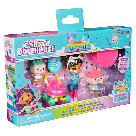 Koci Domek Gabi Zestaw Kocia Opiekunka Gabby's Dollhouse figurki + akcesoria