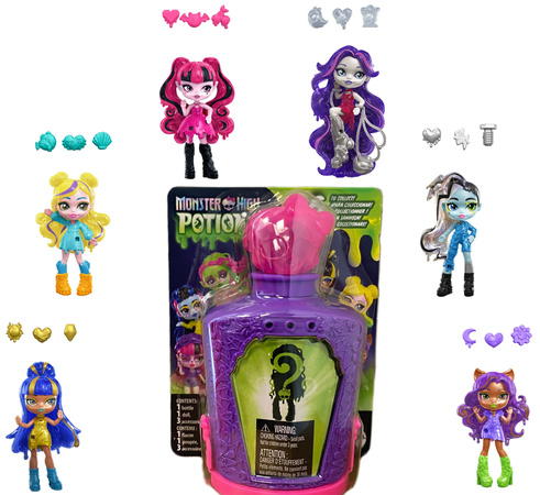 Monster High Potions Eliksir mini lalka niespodzianka