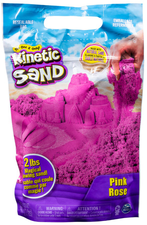 Piasek kinetyczny Kinetic Sand Shimmer błyszczący różowy 907 g