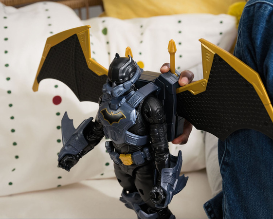 DC Comics Batman Adventures duża figurka lalka mroczny rycerz nocnego nieba 30 cm + akcesoria 7 elementów