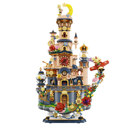 OUTLET Klocki konstrukcyjne Pantasy Mały Książę Gwiezdny Zamek 3267 elementów USZKODZONE OPAKOWANIE