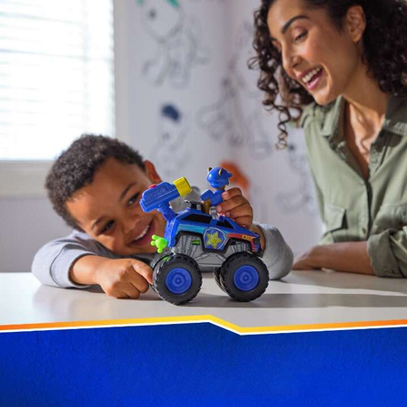 Psi Patrol Rescue Wheels Pojazdy terenowe z figurkami Roxi i Chase 6cm