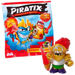 Piratix saszetka Shark Treasure seria 2 zestaw niespodzianka figurka + akcesorium
