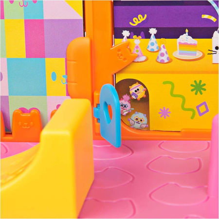 Koci Domek Gabi zestaw Pokój Imprezowy z rampą i lodowiskiem + laleczka i figurka