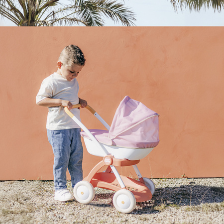 Baby Nurse Landau Wózek głęboki dla lalek z metalowym stelażem