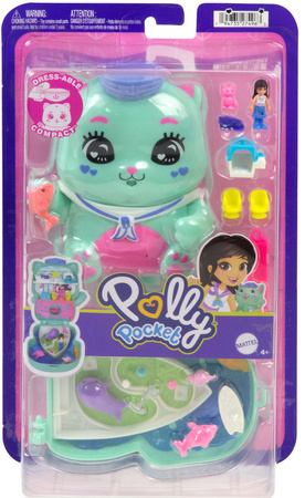Polly Pocket Zestaw Kompaktowy Koci Rejs figurki + akcesoria