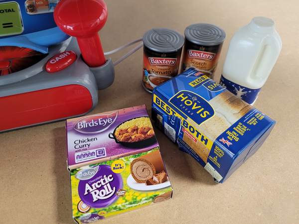 OUTLET Kasa fiskalna sklepowa dla dzieci z akcesoriami Casdon PO ZWROCIE