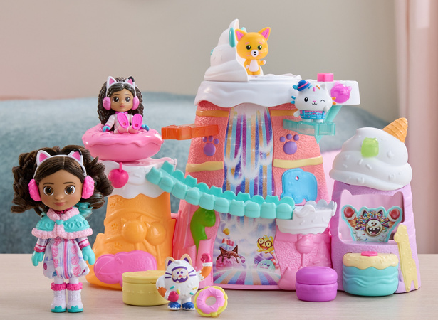 Koci Domek Gabi Film Zestaw Góra Słodkich Przysmaków Figurka Gabi + akcesoria Gabby's Dollhouse the Movie