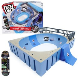 Tech Deck Zestaw Fingerboard Daewon Mega Bowl Rampa + Deskorolka akcesoria