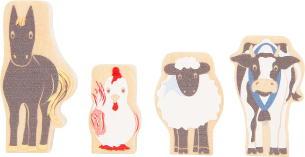 Drewniana gra w mosty przyjaciele Small Foot