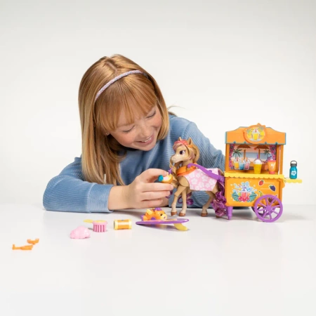 Wild Manes Zestaw Konik Figurka Bailey orzeźwiający wózek + akcesoria 18 elementów