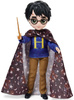 Lalki figurki kolekcjonerskie Harry Potter i sowa Hedwiga oraz Brilliant Hermiona Granger z kociołkiem i rudy kot Krzywołap + akcesoria 20 cm