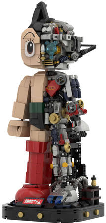 Klocki konstrukcyjne Pantasy Astro Boy figurka Mechaniczny Astro Boy 1257 elementów