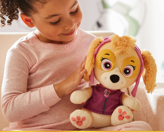 Psi Patrol Bedtime Plush Maskotki Skye i Chase pluszaki miękki przytulanki 25 cm