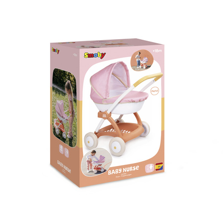 Baby Nurse Landau Wózek głęboki dla lalek z metalowym stelażem