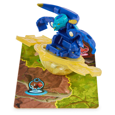 Bakugan zestaw Special Attack Bruiser Wirująca kolorowa figurka akcji + karty