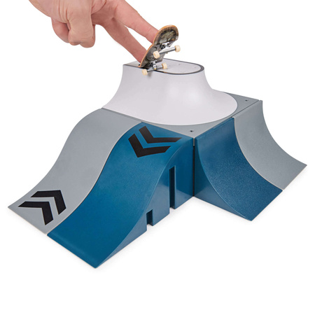 Tech Deck Fingerboard Mega Zestaw Ramp X-Connect 3 Rampy + 3 Deskorolki