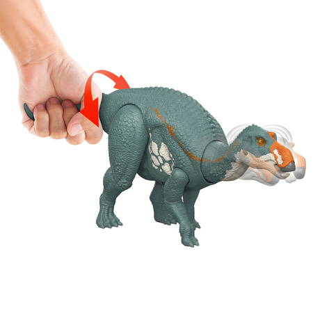 Figurka Dinozaur Maiasaura Jurassic World Rebirth Wild Roar dźwięk 31,5 cm