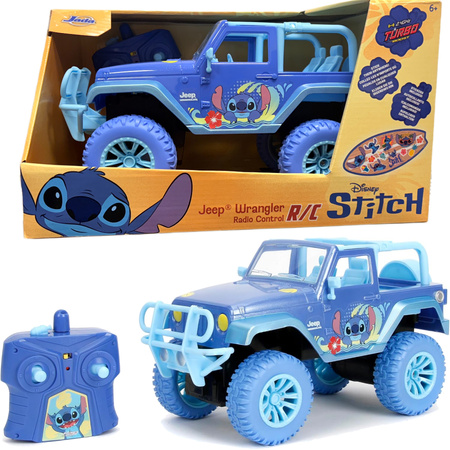 Disney Stitch Zdalnie Sterowany pojazd Jeep Wrangler RC