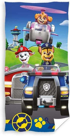 Zestaw Psi Patrol Deska do nauki plywania + ręcznik kąpielowy 70x140 cm