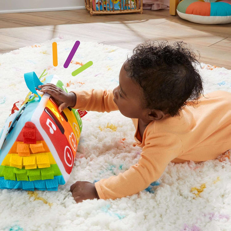 Fisher Price Soft & Play Miękkie Pianino dla niemowląt + gryzak GRATIS