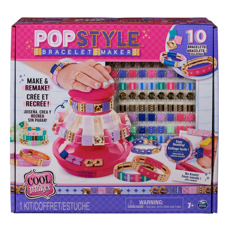 OUTLET Cool Maker Zestaw do tworzenia bransoletek Pop Style Bracelet Maker USZKODZONE OPAKOWANIE