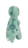 Urocza maskotka przytulanka zielony dinozaur 16 cm