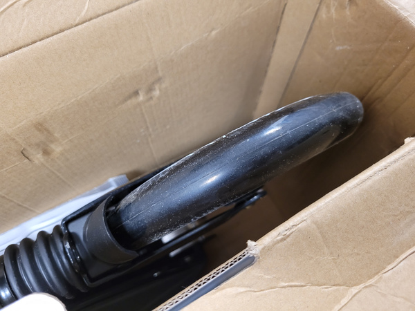 OUTLET Evo Składana Dwukołowa Hulajnoga Miejska Street Rider 200 Czarna 8+ PO ZWROCIE