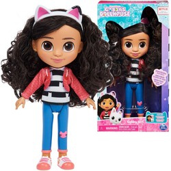 OUTLET Koci Domek Gabi Duża lalka Gabby z opaską z kocimi uszami 20 cm Gabby's Dollhouse USZKODZONE OPAKOWANIE