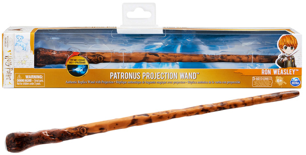 Harry Potter Ron Weasley Magiczna Różdżka Patronus Projektor 32 Cm