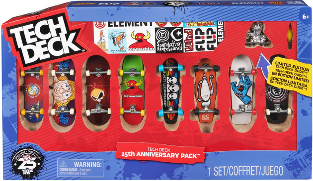 Tech Deck Zestaw kolorowe Deskorolki fingerboard 8-pak Prace ręczne skateboards figurka tech deck dude